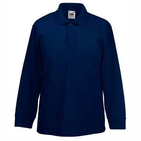 63201-65/35 KIDS LONG SLEEVE POLO